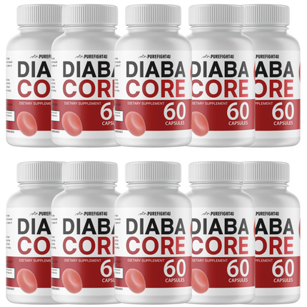 Diabacore Advanced Formula 10 Bottles 600 Capsules