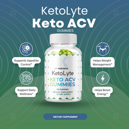 12 Bottles Keto ACV Gummies KetoLyte-720 Gummies