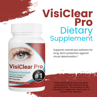 3 Bottles VisiClear Pro Advanced Eye Health Formula 60 Capsules x 3