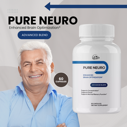 Pure Neuro Enhance Brain Optimization 60 Capsules