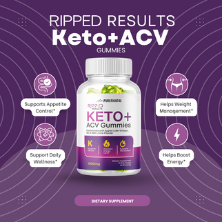 4 Bottles Keto+ ACV Ripped Results Gummies-240 Gummies