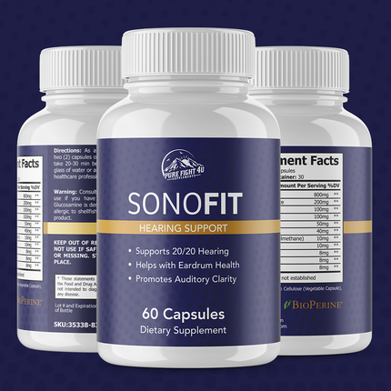 Sonofit 5 Bottles 300 Capsules