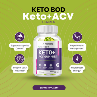 4 Bottles Keto+ ACV KetoBod Gummies-240 Gummies