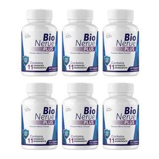 Bio Nerve Plus Premium Nerve Formula - 6 Bottles - 360 Capsules