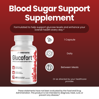 Glucofort Capsules, Advanced Blood Sugar Support Formula-10 Bottles