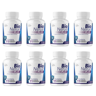 Bio Nerve Plus Premium Nerve Formula - 8 Bottle - 480 Capsules