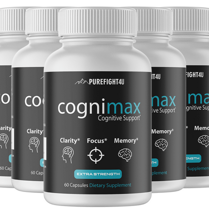 CogniMax Cognitive Support - 5 Bottles 300 Capsules