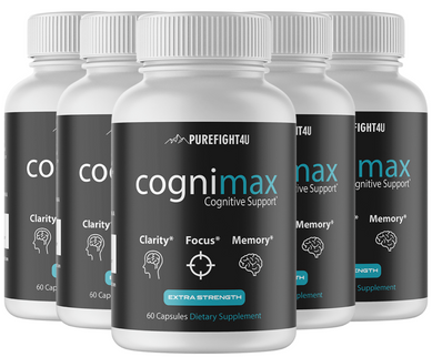 CogniMax Cognitive Support - 5 Bottles 300 Capsules