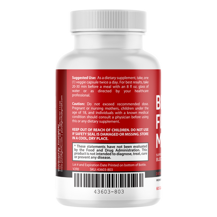 Blood Flow Max Blood Support (480 Capsules)