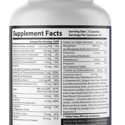 CogniMax Cognitive Support - 12 Bottles 720 Capsules