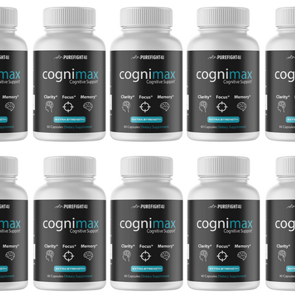 CogniMax Cognitive Support - 10 Bottles 600 Capsules