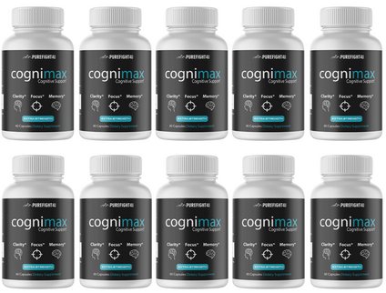 CogniMax Cognitive Support - 10 Bottles 600 Capsules