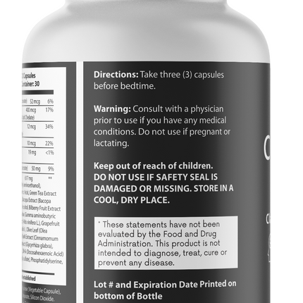 CogniMax Cognitive Support - 5 Bottles 300 Capsules