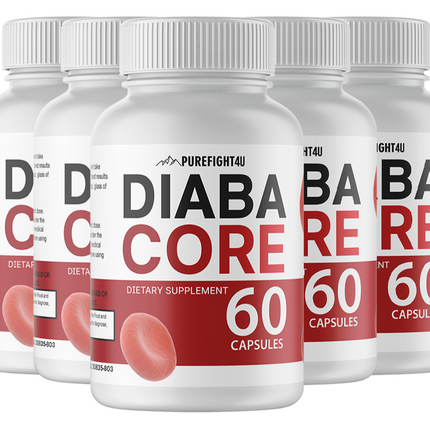 Diabacore Advanced Formula 5 Bottles 300 Capsules