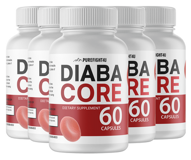 Diabacore Advanced Formula 5 Bottles 300 Capsules