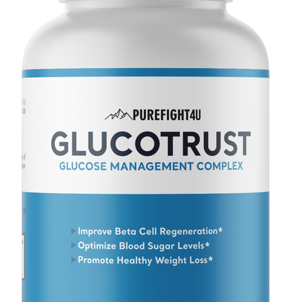 Glucotrust Blood Sugar Support Supplement - 60 Capsules