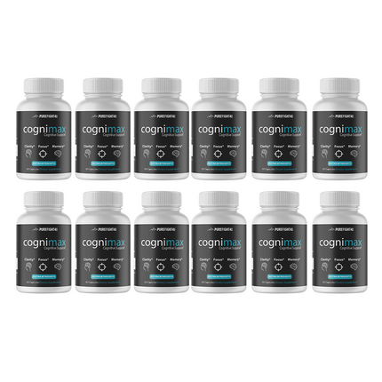 CogniMax Cognitive Support - 12 Bottles 720 Capsules