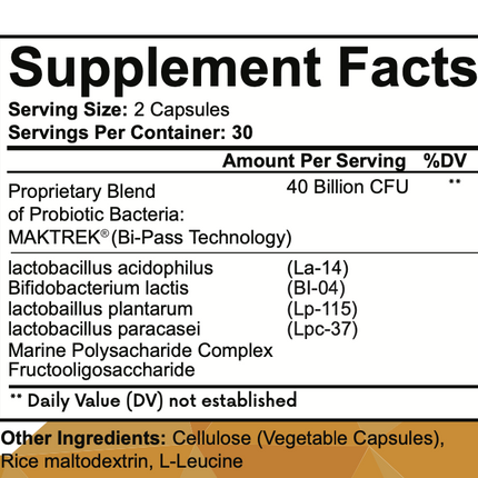 Fungus Hack Plus Probiotic Internal Fungus Fighter 12 Bottles - 720 capsules