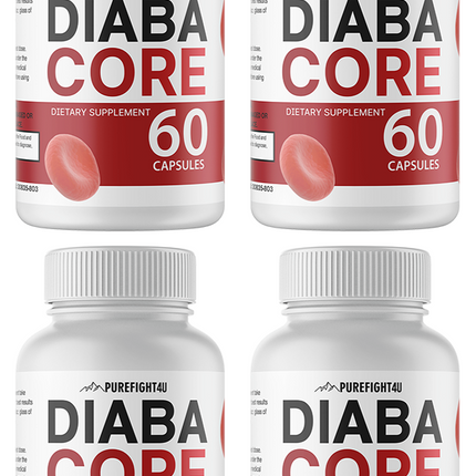 Diabacore Advanced Formula 4 Bottles 240 Capsules