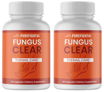 Fungus Clear Toe Nail Care - 2 Bottles 120 Capsules