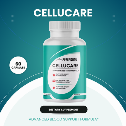 Cellucare Capsules, Advanced Blood Support Formula-3 Bottles