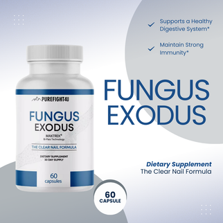 Fungus Exodus Pills to Combat Toenail Fungus and Restore Nail Health 60ct