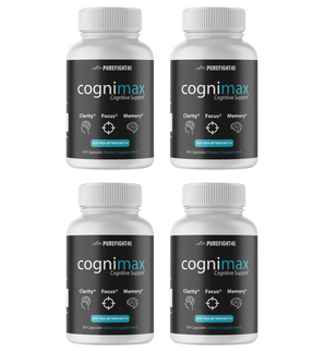 CogniMax Cognitive Support - 4 Bottles 240 Capsules