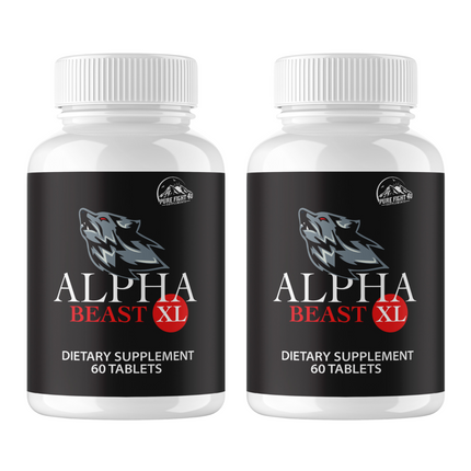 Alpha Beast XL Dietary Supplement for Energy, Stamina & Vitality 120 Tablets