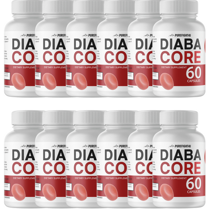 Diabacore Advanced Formula 12 Bottles 720 Capsules