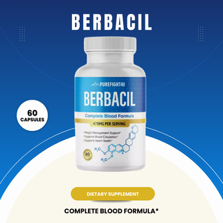 Berbacil Capsules, Complete Blood Formula-10 Bottles