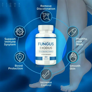 Fungus Exodus Pills to Combat Toenail Fungus and Restore Nail Health 60ct