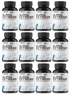 Alpha Extreme Advanced Male Support - 12 Bottles 1080 Capsules