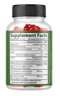 Apple Keto Dietary Supplement 5 Bottles 300 Gummies