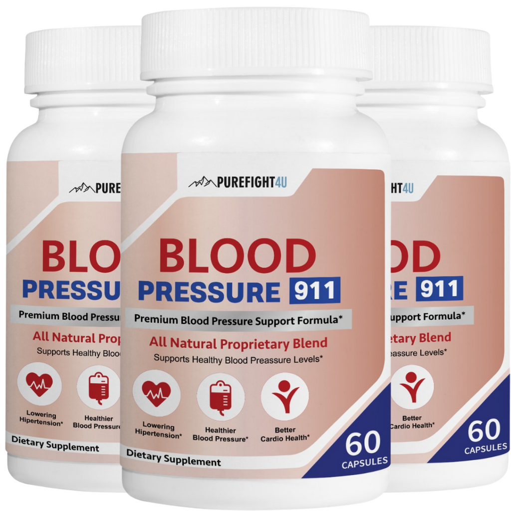 Blood Pressure 911 Healthy Blood Pressure Support - 3 Pack