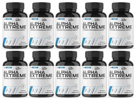 Alpha Extreme Advanced Male Support - 10 Bottles 900 Capsules