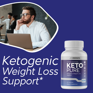 Keto Pure Ketogenic Weight Loss Support 60 Capsules