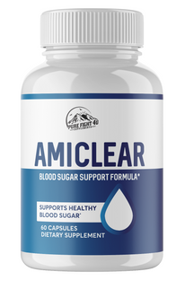 AMICLEAR Blood Sugar Support Supplement Formula - 1 Bottles ,60 Capsules