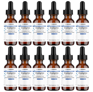 Complex Diet Drops – Natural Weight Management Drops Unisex 2 oz - 12 Bottles