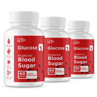 Glucose 1 Dietary Supplement 3 Bottles 180 Capsules