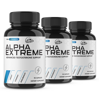 Alpha Extreme Advanced Male Support - 3 Bottles 270 Capsules