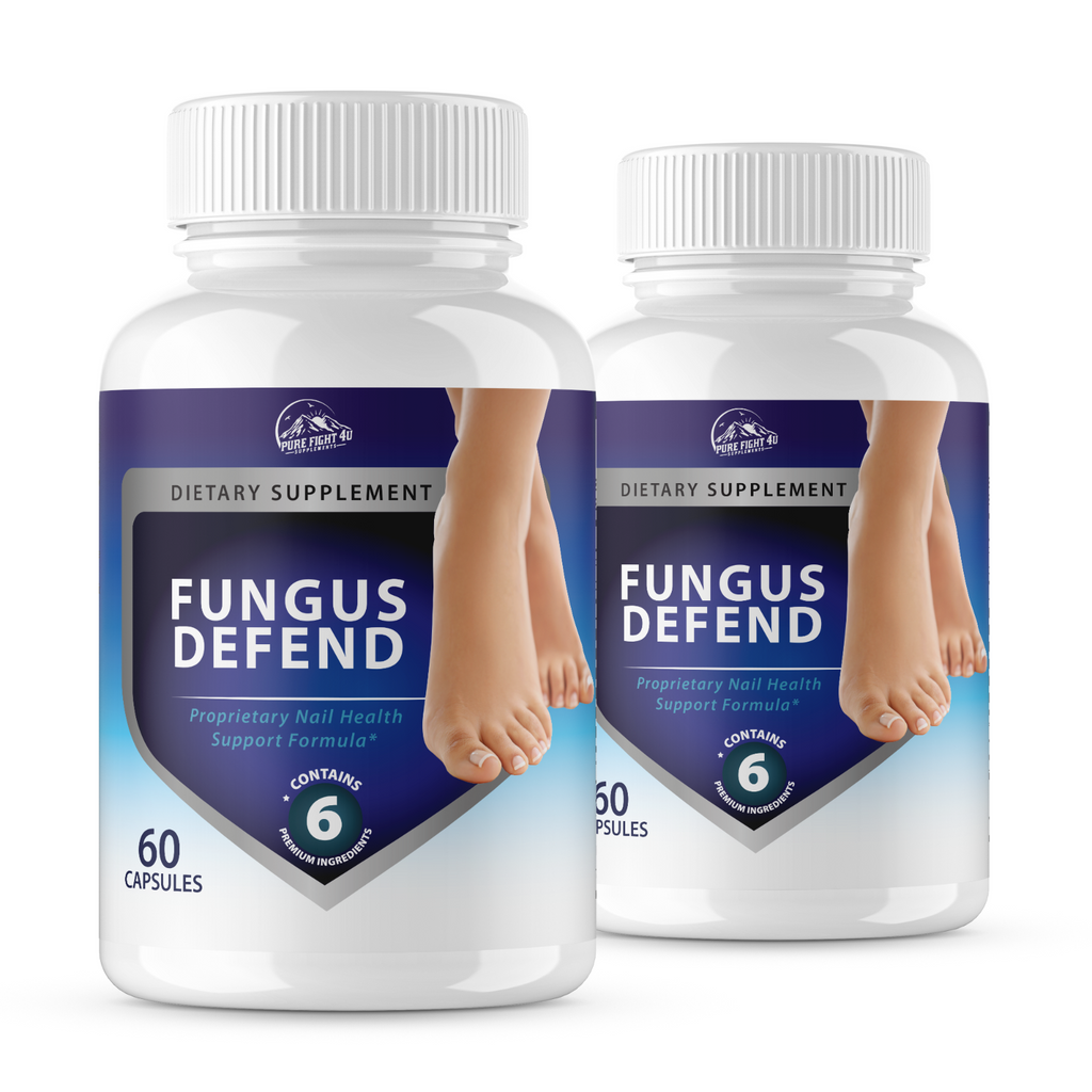 Fungus Defend Proprietary Nail Health Support Formula - 2 Bottles 120 Capsules