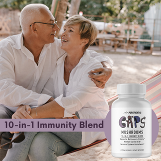 CAPS Mushroom 10-in-1 Immunity Blend 2 Bottles 120 Capsules