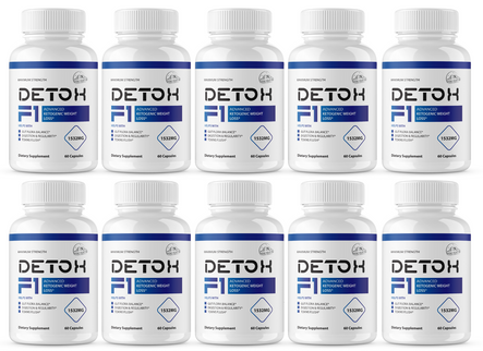 Detox F1 1532MG Advanced Ketogenic Weigh Loss - 10 Bottles 300 Capsules