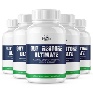 Gut Restore Ultimate Probiotic 5 Bottles 300 Capsules