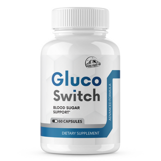 Gluco Switch Blood Sugar Support 4 Bottles 240 Capsules