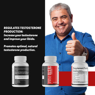 TESTO PRIME Best Testosterone Booster 60 Capsules