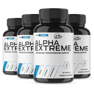 Alpha Extreme Advanced Male Support - 4 Bottles 360 Capsules