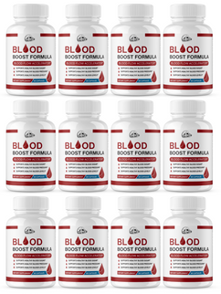 Blood Boost Formula Blood Flow Accelerator 12 Bottles 720 Capsules