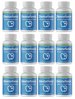 DentaForce Teeth & Gum Supplement - 12 Bottles 720 Capsules