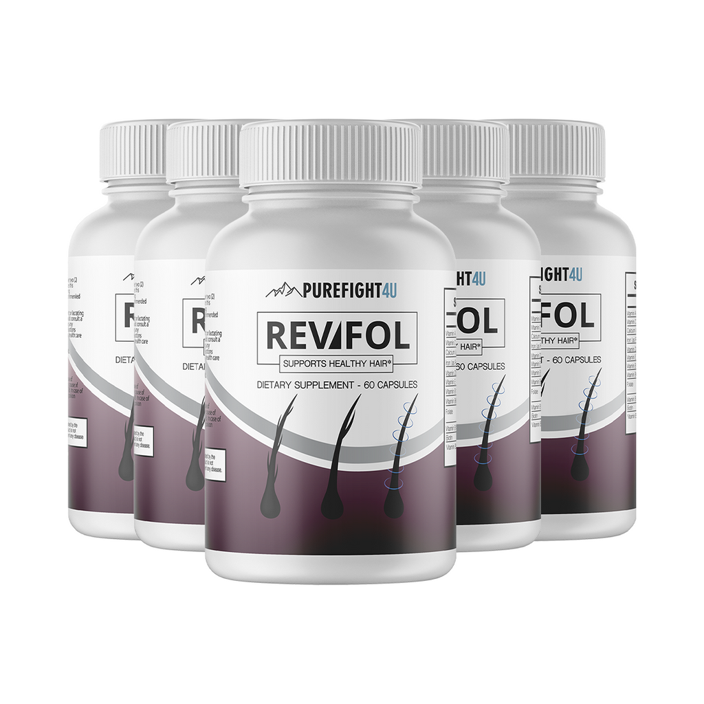 Revifol Hair Skin and Nails Supplement 5 Bottles 300 Capsules